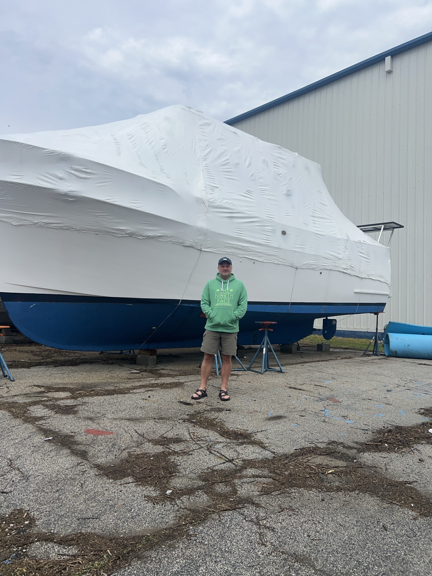 Boatyard work: Day 1